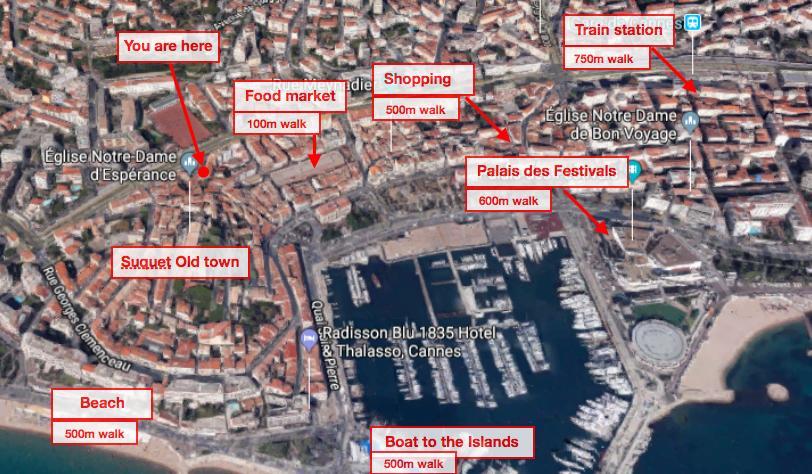 Forville Cannes Exterior foto